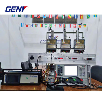 0.05 /0.02 کلاس سیستم تست متر قابل حمل -10oC-40oC ولتاژ برق